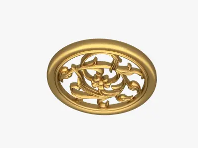 Classic decor ornament 262 3D model