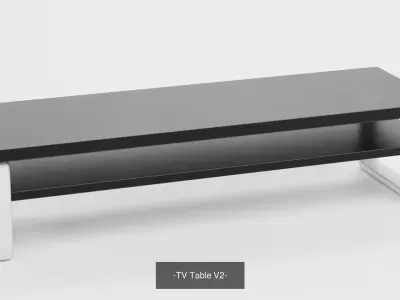 -TV Tables- 3D Model Collection