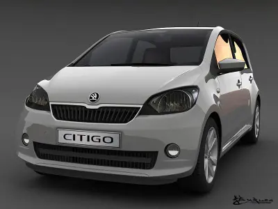 Skoda Citigo 5doors 2013 3D model