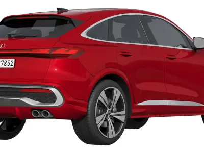 Audi SQ5 Sportback 2025 3D model