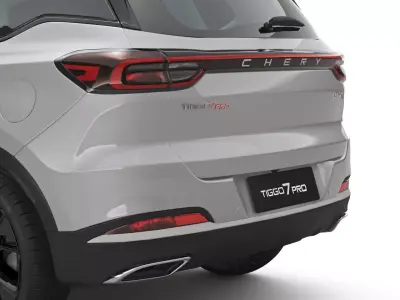 2025 Chery Tiggo 7 Pro with Interior 3D model