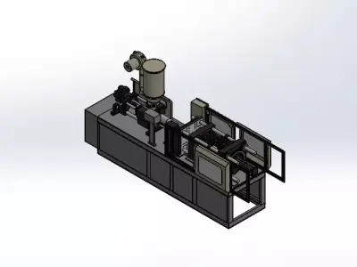 Injection Moulding Machine  3D print model
