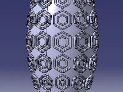 Flower Vase-14 3D print model
