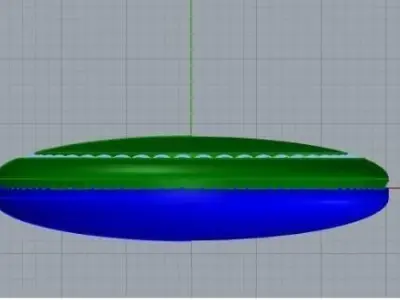 frame pendant 84 3D print model