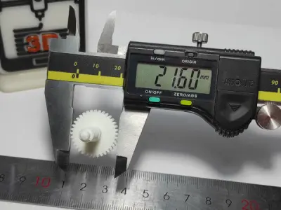 Trunk lock gear VOLKSWAGEN FMD SLA 3D print model