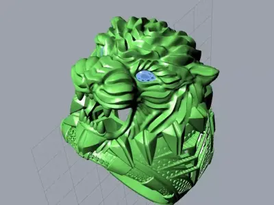 Tiger ring 1 3D model