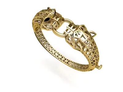  Tigar breslet  3D print model