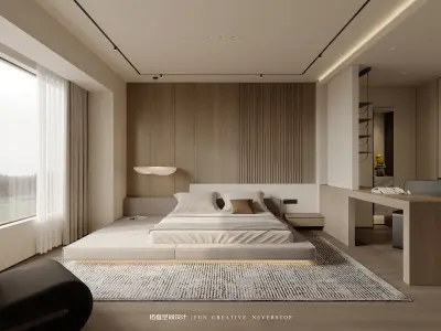 Luxury Modern Villa 3D Model and CAD Plans 3D model