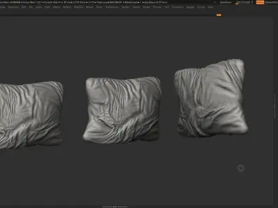 pillow 02 3d print model 3D print model