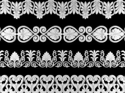 Path Ornament Pack 04 3D model