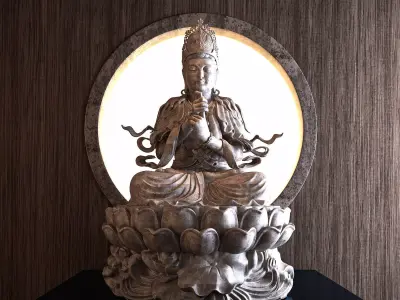 BUDDHA VAIROCANA 3D model