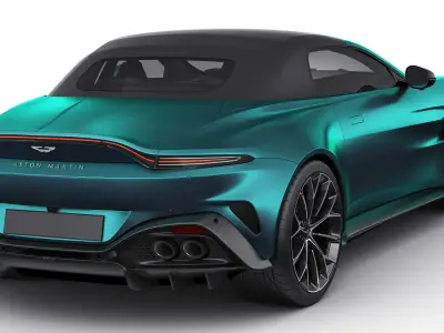 Aston Martin Vantage Roadster 2025 3D model