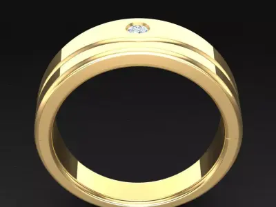 Luxury Men Rings Designs 6MR012 3D print model