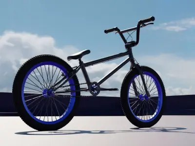 BMX Bicycle 3D model