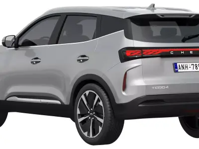 Chery Tiggo 4 2026 3D model