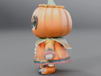 sinister pumpkin 3D model