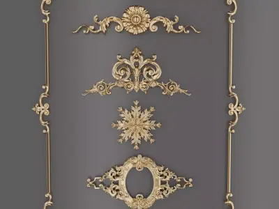 Trim Ornament 84 3D model