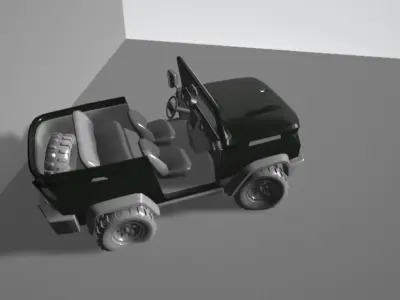 JippG jeep 3D model