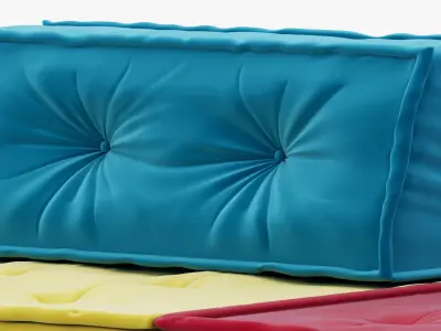 Interia Siesta sofa 3D model