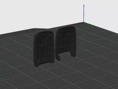 VW Golf 4 1998-2004 seatbelt cover 3D print model