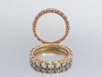 Wedding Band  3D print model