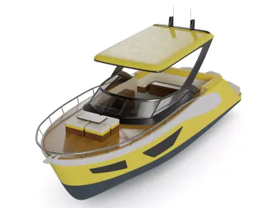 Cabin Cruiser 3D model