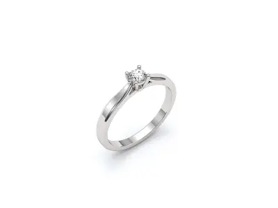 Engagement ring Free 3D print model buy