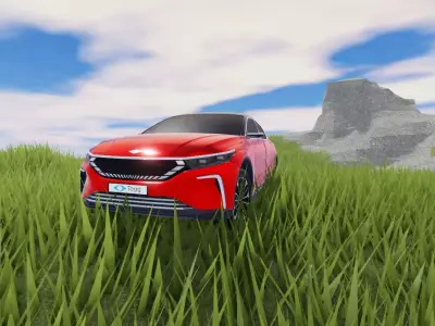 Togg C Sedan High Quality Model 3D print model