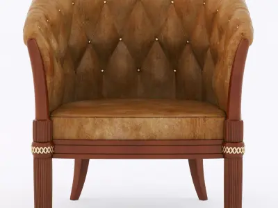 Belle Epoque 9508P armchair 3D model