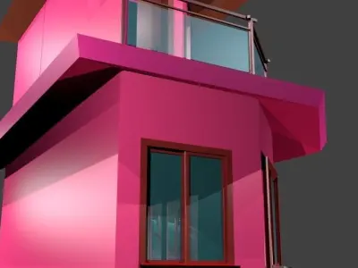 Luxury Modern House 3D model purchase