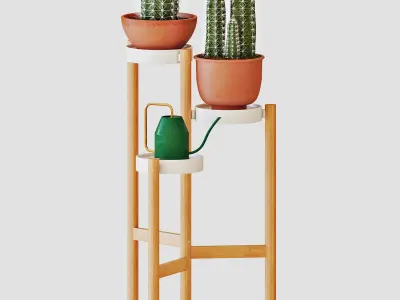 SATSUMAS Plant Stand 2 3D model