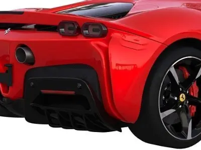 Ferrari SF90 Stradale 3D model