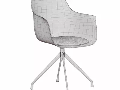 Meeting Chair 02 3D model