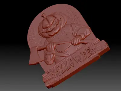 Halloween 3D print model