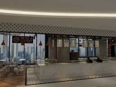 Restaurant 4 3D model