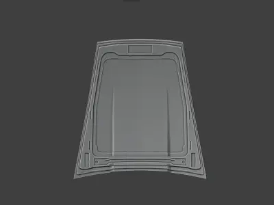 911 Hood - Bonnet 3D print model