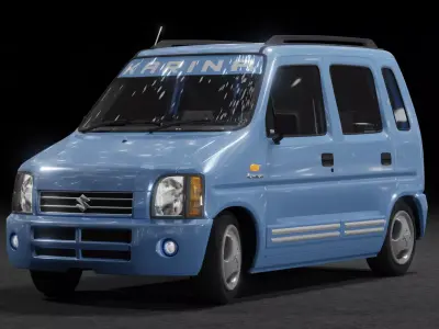 KEI Suzuki Maruti Karimun Wagon-R GX Gen-1 3D model