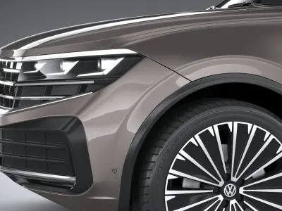 Volkswagen Touareg Regular 2024 3D model
