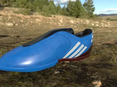 Football boot Free 3D model