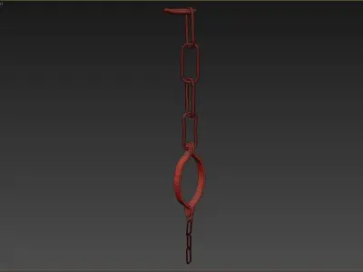 Inquisition - Chains  Low-poly 3D model