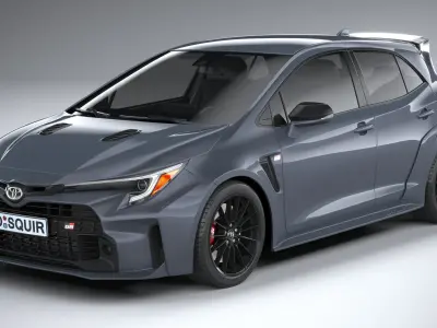 Toyota Corolla GR 2023 3D model