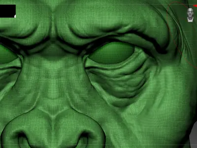 Ape Head 3D printing 3D model
