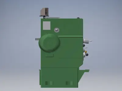 Conventional Lathe Machine 3Dmodel 3D model