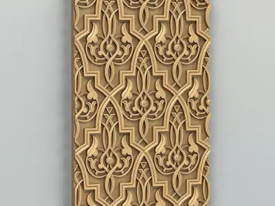 Wall panel 020 3D model