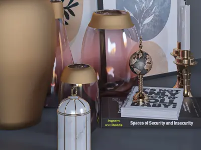 decorative set 49 3D model buy