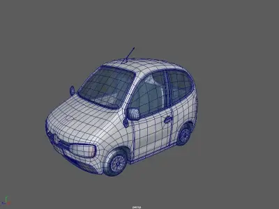 TOON Car 05 3D model