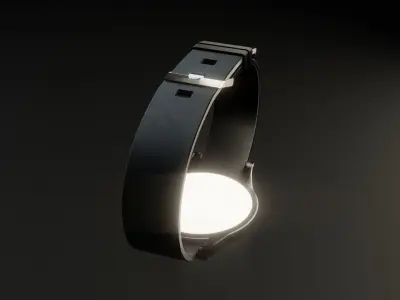Fitness Watch 01 3D model