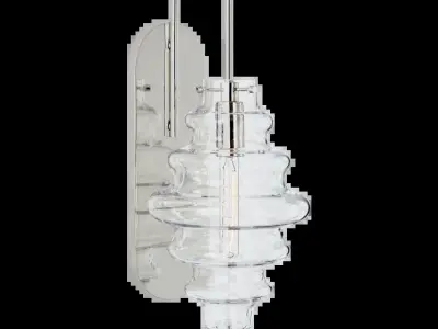 Tableau Large Sconce Low-poly 3D model