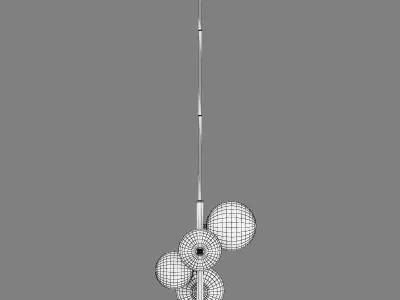 815043 Croco Lightstar Pendant chandelier 3D model
