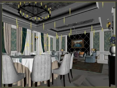 Restaurant 3D model